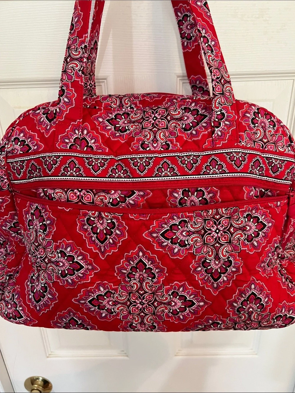Vera Bradley Baby Bag Red Scarlet